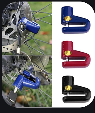Coiled cable combination helmet lock with 4-digit code